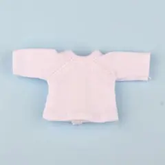 ねんどろいど服　オビツ11服　ドール服　　長袖Tシャツ　白