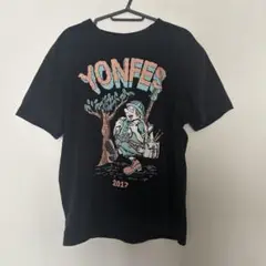 YONFES 2017 ライブTシャツ ヨンフェス バンT 古着 ブラック