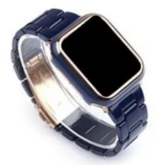 Apple Watch プラスチックバンド 38/40/41mm ネイビー