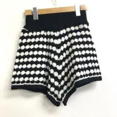 Darich ボーダーニットショートパンツ S220906-1