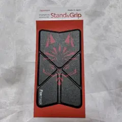 ☆ マグネットスタンド 赤 折り畳み式 スマホスタンド 縦置き 横置き