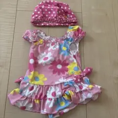 ニットプランナー　水着　帽子付　美品