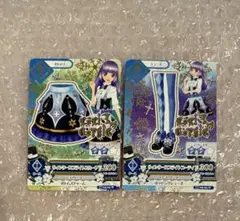 アイカツカード初期　氷上すみれ　loligothic