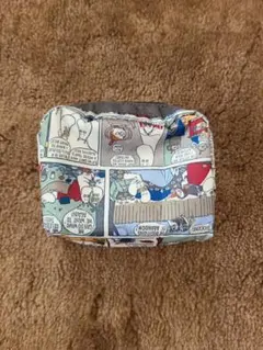 LeSportsac　ムーミン コミック柄ポーチ