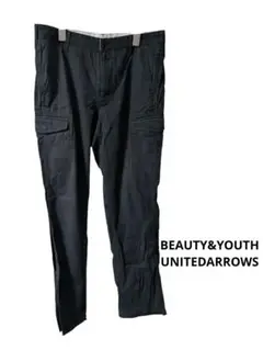 ビューティーアンドユース ユナイテッドアローズ カーゴパンツ B＆Y XL 黒