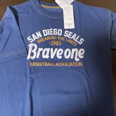 未使用　ネイビー Tシャツ 120 130 サイズ　2枚セット