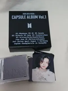BTS 2025 FESTA CAPSULE ALBUM Vol.1　ユンギ