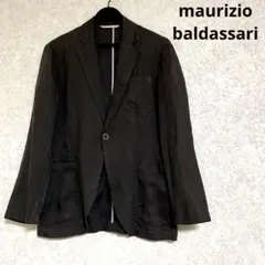 【maurizio baldassari】リネン100% テーラードジャケット