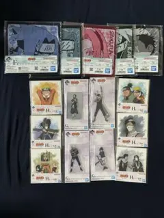 一番くじ NARUTO-ナルト- 波の国編 下位賞セット アクスタ タオル 色紙