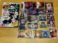 鬼滅の刃 小説【風の道しるべ】＋ステッカー・カード【全18枚】