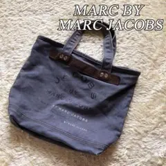 Marc by Marc Jacobs キャンバス トートバッグ ロゴ
