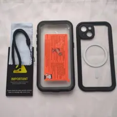 iPhone13用磁気防水ケースMagsafe対応IP68Seal耐衝撃 防雪