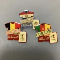 2002 FIFAワールドカップ ピンバッジ　3種　セット