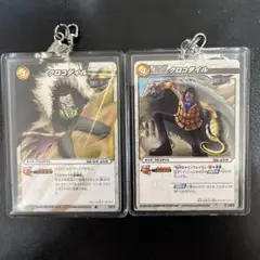 ONEPIECE 七武海 自然系 クロコダイル カードキーホルダー まとめ売り