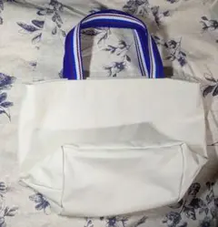 ハンドメイドトートバッグ ホワイト