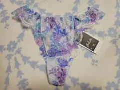 ワコール Salute (サルート) 水彩画のようなお花総レースTバックM