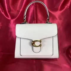 新品 COACH コーチ ハンドバッグ ショルダーバッグ ホワイト