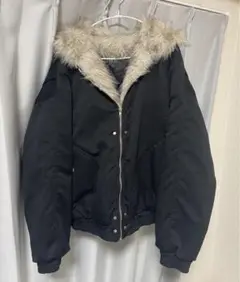 ファー付き　厚手ジャケット