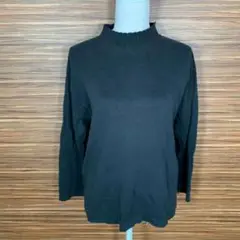 Gazon️ レディース Tシャツ 9号 Mサイズ相当 長袖 黒 ブラック