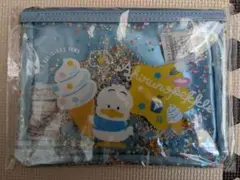 あひるのペックル フラットポーチ シャカシャカポーチ しまむら サンリオ