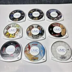 PSP UMDソフトセット 9本