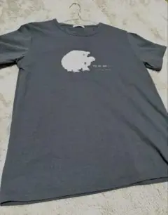 コアラプリント 半袖Tシャツ 色グレー 婦人半袖