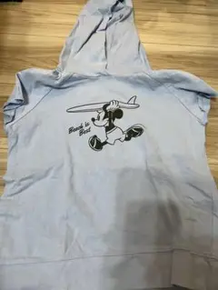 ミッキーの半袖パーカー