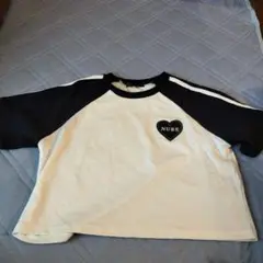 CORG ハートロゴ 半袖ミニTシャツ サイズF