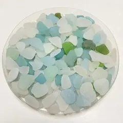 【天然シーグラス】 約200g（小〜中サイズ）
