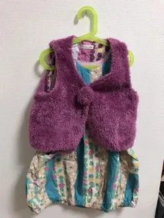 KPニットプランナーワンピースとベスト