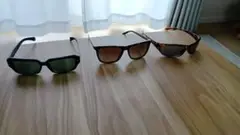 ノーブランド　サングラス 3点セット