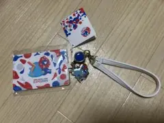 万博限定 ミャクミャク×イコちゃん パスケース ストラップ