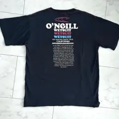 O'NEILL オニール　バックプリントTシャツ　メンズXL