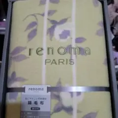 renoma 綿毛布 花柄