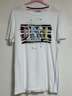 Desigual デシグアル　刺繍ロゴ　半袖Tシャツ　M