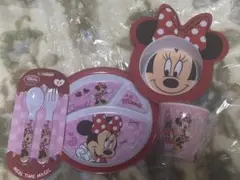 ミニーマウス 子ども用食器セット