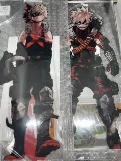 爆豪勝己 MEGAアクリルフィギュア 僕のヒーローアカデミア 2種セット