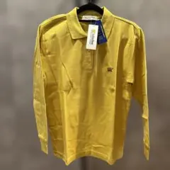 Golden Bear 長袖ポロシャツ Sサイズ イエロー