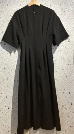 STYLE MIXER タックデザインシャツワンピース　スタイルミキサー　黒