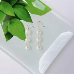ハンドメイド ピアス アクセサリー