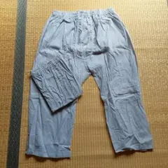 粋なカラークレープLLサイズ ステテコ 2枚セット