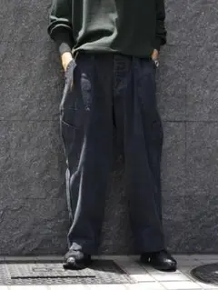 未使用A.PRESSE 22AW USAF Hemmed サイズ1 ブラックのみ