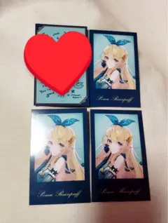 にじさんじ　en ぽむ　れいんぱふ　レア　チェキ風カード　4枚セット