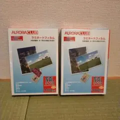 ラミネートフィルム 写真Lサイズ100枚入×2パック