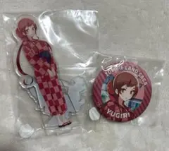 ゆうぎり ゾンビランドサガ オンラインくじ　アクスタ　缶バッジ