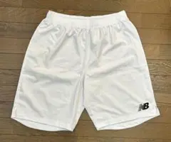 New Balance ホワイト ハーフパンツ 2XL