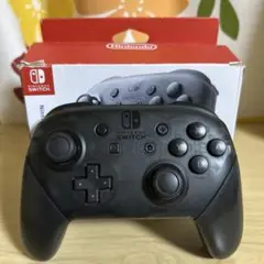 Nintendo Switch プロコントローラー ブラック 箱付き