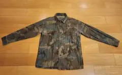 フィールドジャケット シャツ ミリタリー カモフラ 迷彩 BACK NUMBER