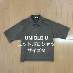 ユニクロU　24春夏　ニットポロシャツ