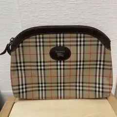 burberry バーバリー ノバチェック ホース柄 ポーチ